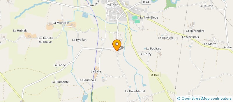 localisation de l'entreprise MONSIEUR ANTOINE BOUDET à ROUGE