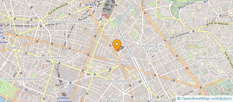 localisation de l'entreprise MONSIEUR ANTOINE BOUDET  PARIS