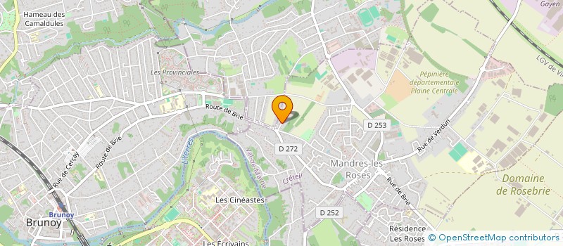 localisation de l'entreprise MONSIEUR ANTOINE BOUDIER  BOUSSY-SAINT-ANTOINE