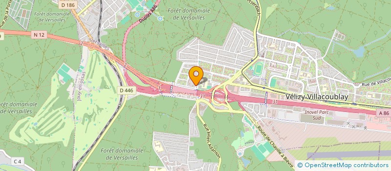 localisation de l'entreprise MONSIEUR ANTOINE BOULAY  VELIZY-VILLACOUBLAY