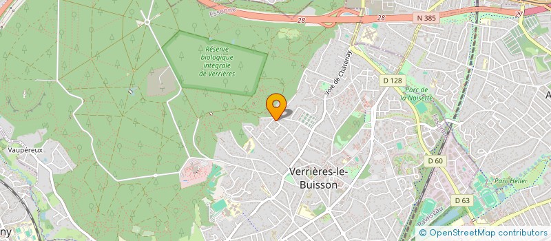 localisation de l'entreprise MONSIEUR ANTOINE BOULAY  VERRIERES-LE-BUISSON