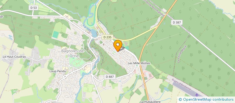 localisation de l'entreprise MONSIEUR ANTOINE BOULET à BAGNOLES-DE-L'ORNE-NORMANDIE