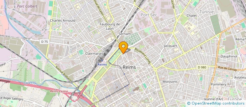 localisation de l'entreprise MONSIEUR ANTOINE BOUQUEMONT  REIMS