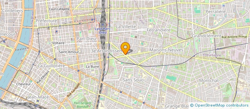 localisation de l'entreprise MONSIEUR ANTOINE BOURGIN  LYON