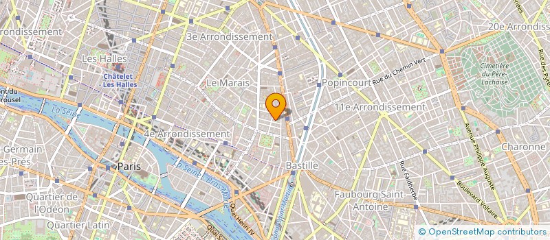 localisation de l'entreprise MONSIEUR ANTOINE BOURRET  PARIS