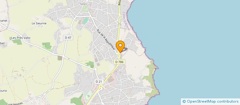 localisation de l'entreprise MONSIEUR ANTOINE BOUTEMY  BINIC-ETABLES-SUR-MER