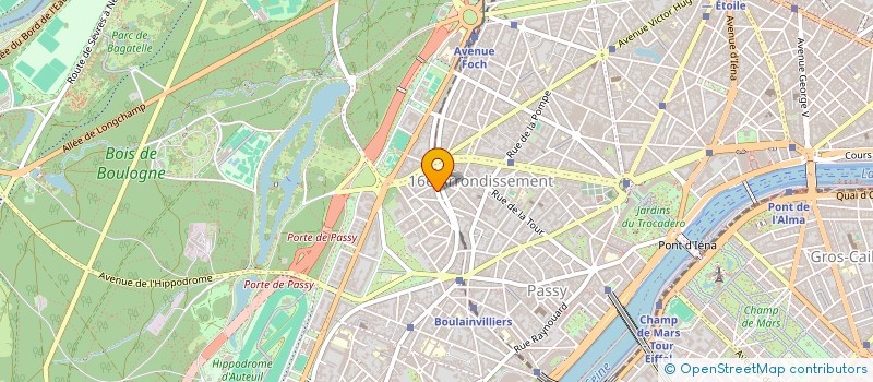 localisation de l'entreprise MONSIEUR ANTOINE BOUTIN  PARIS