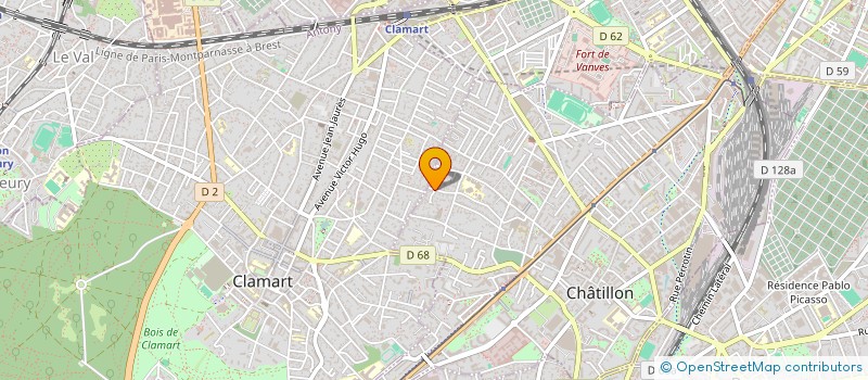 localisation de l'entreprise MONSIEUR ANTOINE BOYER à CHATILLON