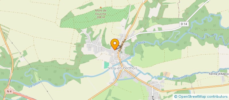 localisation de l'entreprise MONSIEUR ANTOINE BOYET  VITRY-EN-PERTHOIS