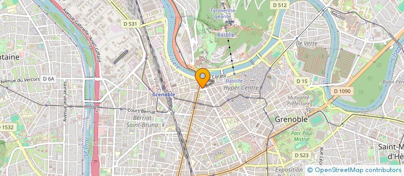 localisation de l'entreprise MONSIEUR ANTOINE BOYRIE à GRENOBLE