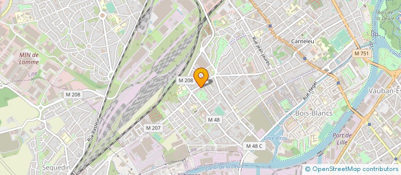 localisation de l'entreprise MONSIEUR ANTOINE BRACQ à LILLE