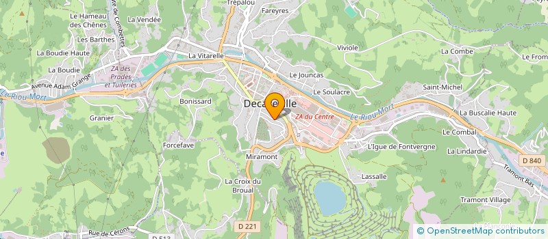 localisation de l'entreprise MONSIEUR ANTOINE BRAVO à DECAZEVILLE