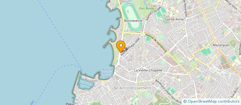 localisation de l'entreprise MONSIEUR ANTOINE BREDA  MARSEILLE
