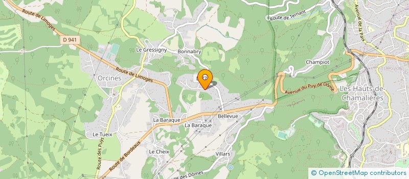 localisation de l'entreprise MONSIEUR ANTOINE BRESLE à ORCINES