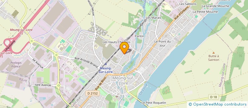 localisation de l'entreprise MONSIEUR ANTOINE BRETON à MEUNG-SUR-LOIRE