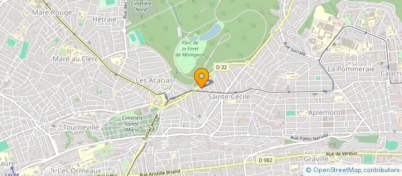 localisation de l'entreprise MONSIEUR ANTOINE BRIARD  LE HAVRE