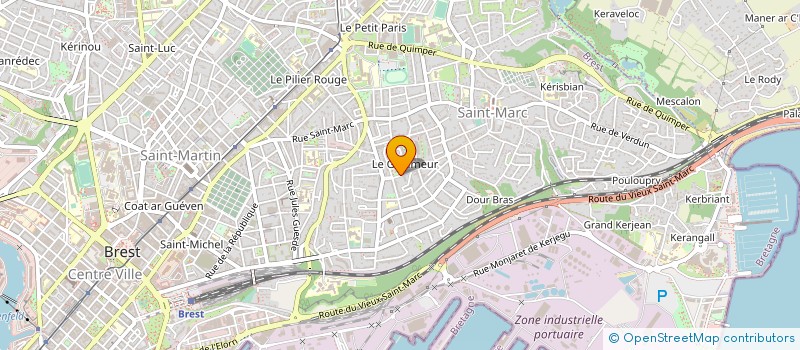 localisation de l'entreprise MONSIEUR ANTOINE BRIAUX à BREST