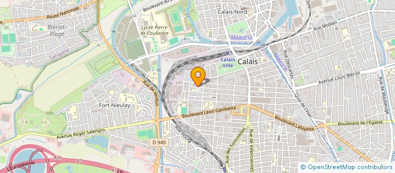 localisation de l'entreprise MONSIEUR ANTOINE BRICAUD à CALAIS