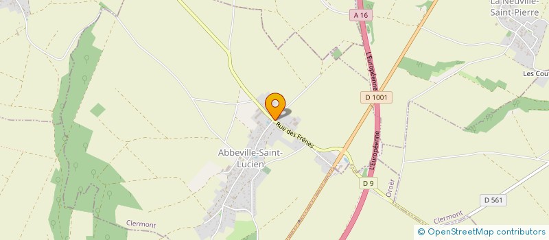 localisation de l'entreprise MONSIEUR ANTOINE BRICHE  ABBEVILLE-SAINT-LUCIEN