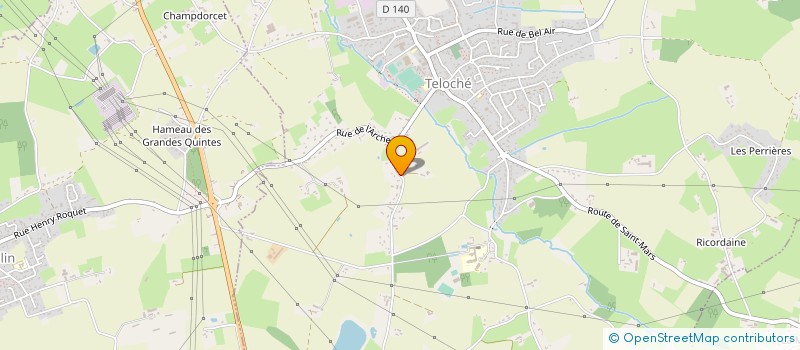 localisation de l'entreprise MONSIEUR ANTOINE BRIONNE  TELOCHE