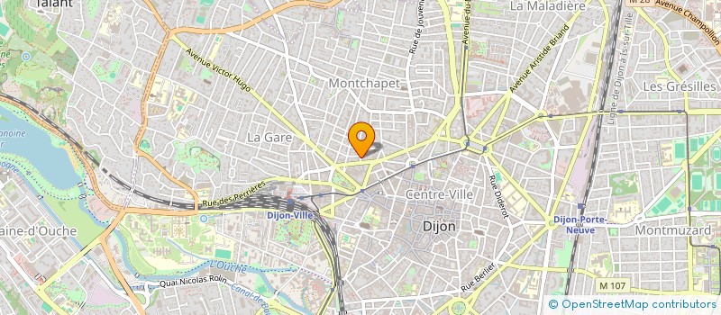 localisation de l'entreprise MONSIEUR ANTOINE BRISSON à DIJON