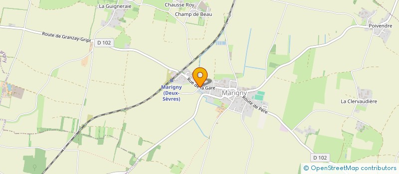 localisation de l'entreprise MONSIEUR ANTOINE BRISSONNEAU  MARIGNY