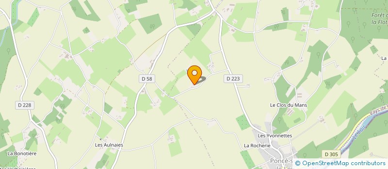 localisation de l'entreprise MONSIEUR ANTOINE BRIZARD à LOIR EN VALLEE