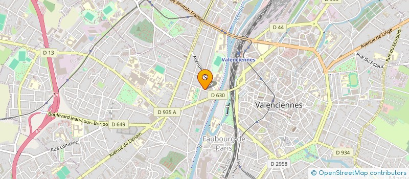 localisation de l'entreprise MONSIEUR ANTOINE BROHETTE  VALENCIENNES