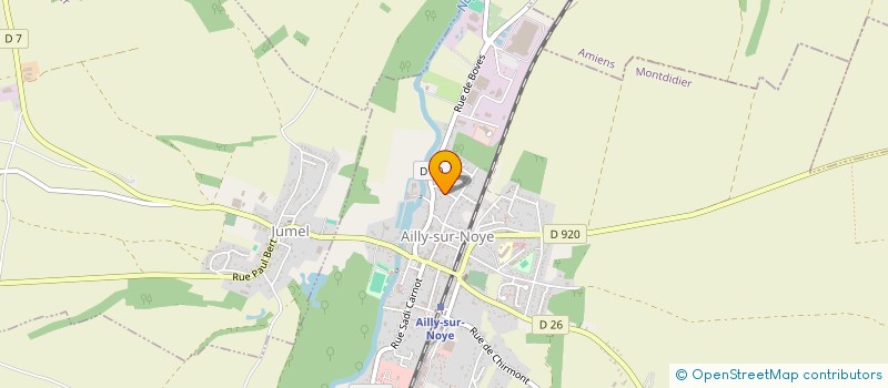 localisation de l'entreprise MONSIEUR ANTOINE BROISSARD  AILLY-SUR-NOYE