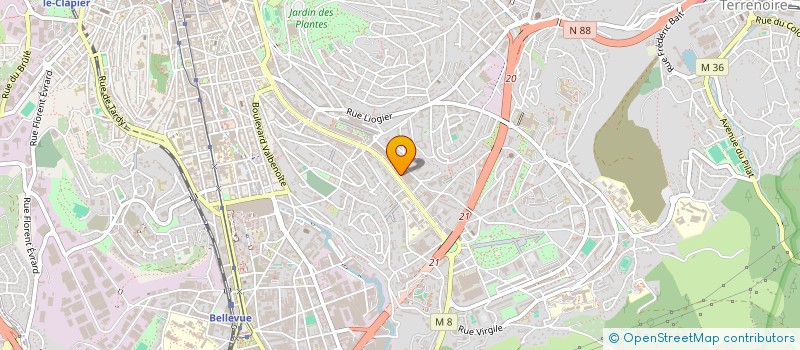 localisation de l'entreprise MONSIEUR ANTOINE BROSSIER à SAINT-ETIENNE