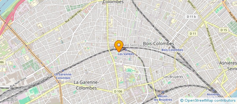 localisation de l'entreprise MONSIEUR ANTOINE BROUX à LA GARENNE-COLOMBES