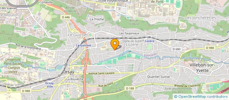 localisation de l'entreprise MONSIEUR ANTOINE BROWAEYS à ORSAY