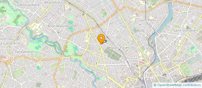 localisation de l'entreprise MONSIEUR ANTOINE BRU à NANTES