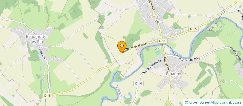 localisation de l'entreprise MONSIEUR ANTOINE BRUARD  PIN