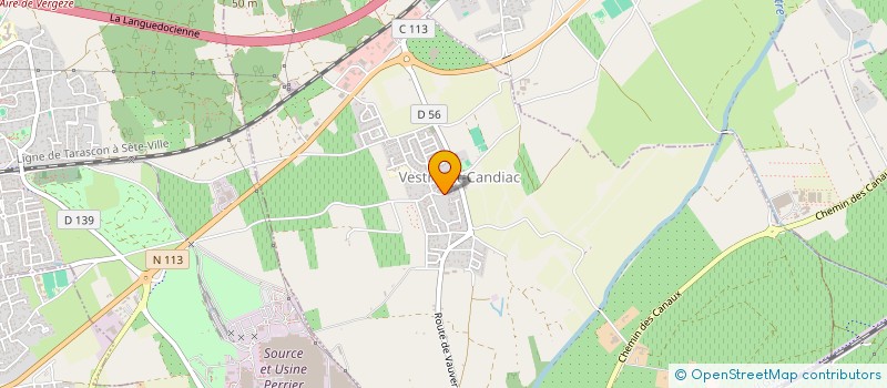 localisation de l'entreprise MONSIEUR ANTOINE BRUEL  VESTRIC-ET-CANDIAC