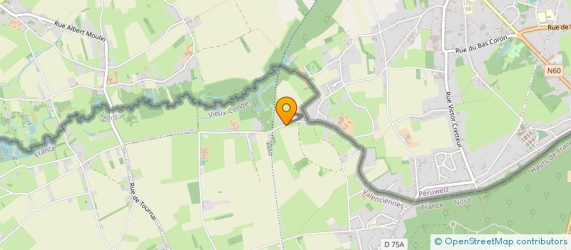 localisation de l'entreprise MONSIEUR ANTOINE BRUHIER  VIEUX-CONDE