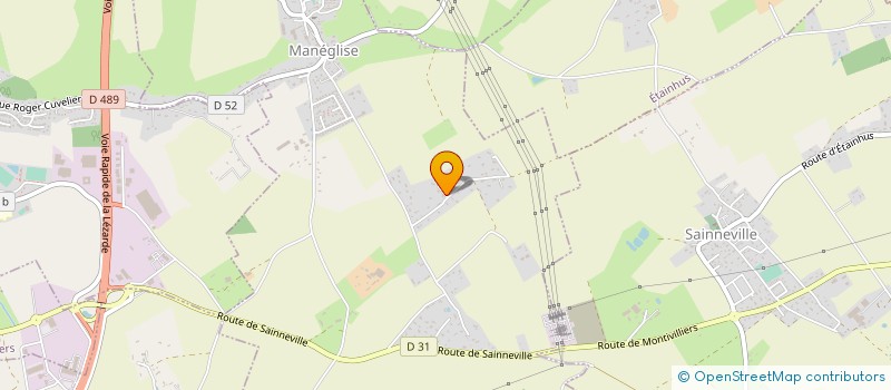 localisation de l'entreprise MONSIEUR ANTOINE BRULIN  MANEGLISE