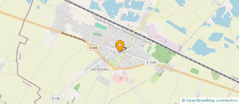 localisation de l'entreprise MONSIEUR ANTOINE BRUN  VILLENEUVE-LA-GUYARD