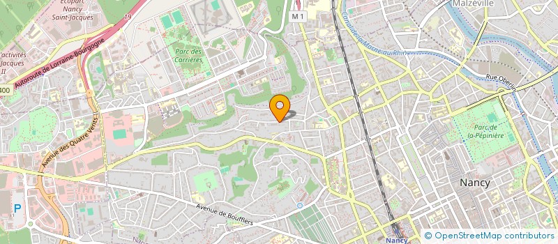 localisation de l'entreprise MONSIEUR ANTOINE BRUN  NANCY