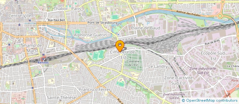 localisation de l'entreprise MONSIEUR ANTOINE BRUNET  RENNES