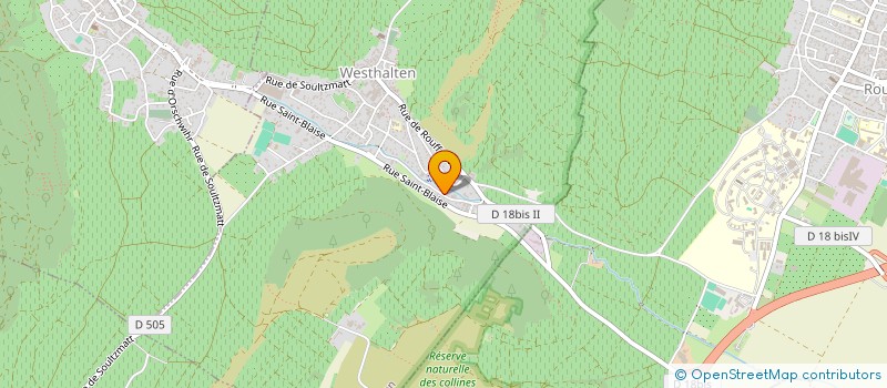 localisation de l'entreprise MONSIEUR ANTOINE BRUZZESI  WESTHALTEN