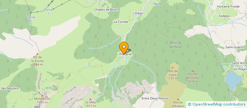 localisation de l'entreprise MONSIEUR ANTOINE BUFFART  ABONDANCE