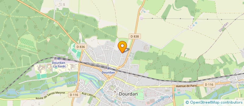 localisation de l'entreprise MONSIEUR ANTOINE BULANT  DOURDAN