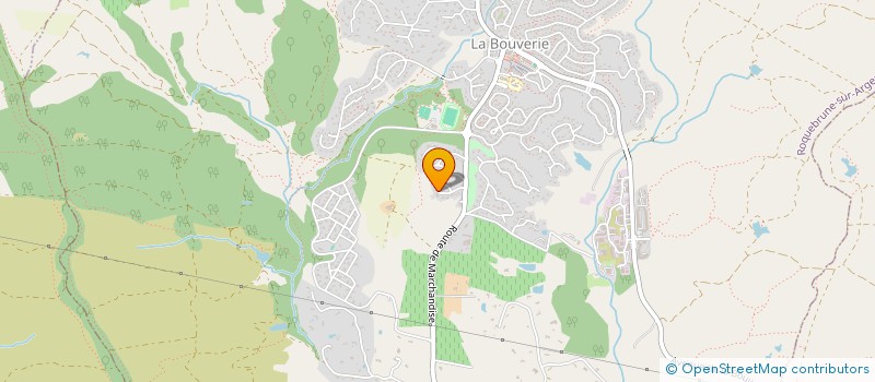 localisation de l'entreprise MONSIEUR ANTOINE BUONONATO  ROQUEBRUNE-SUR-ARGENS