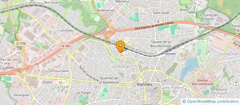 localisation de l'entreprise MONSIEUR ANTOINE BURLOT à VANNES