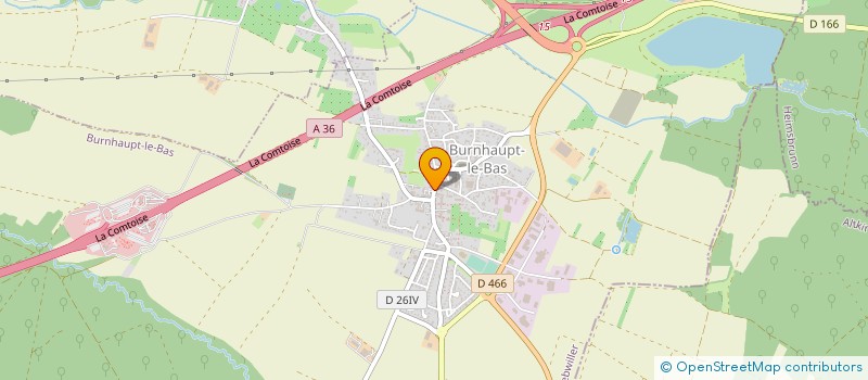 localisation de l'entreprise MONSIEUR ANTOINE BURNER  BURNHAUPT-LE-BAS