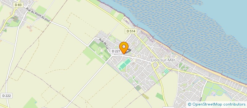 localisation de l'entreprise MONSIEUR ANTOINE BUSIAUX  LION-SUR-MER