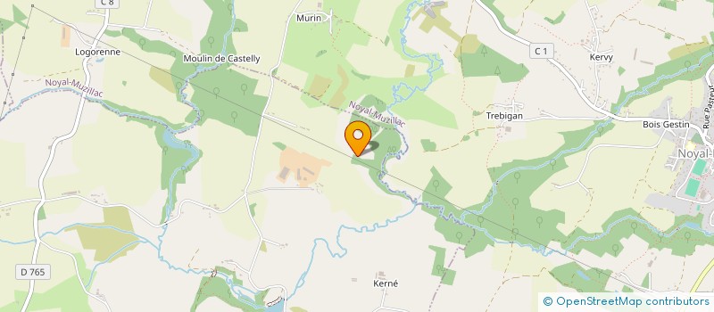 localisation de l'entreprise MONSIEUR ANTOINE BUTTET  MUZILLAC