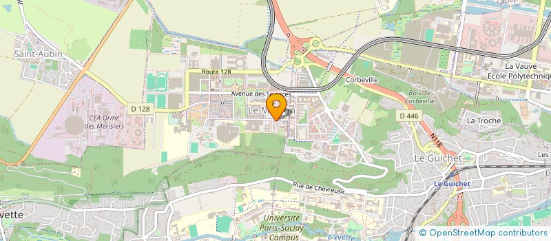 localisation de l'entreprise MONSIEUR ANTOINE CABANIS  GIF-SUR-YVETTE