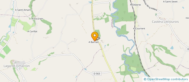 localisation de l'entreprise MONSIEUR ANTOINE CAFANI  LECTOURE